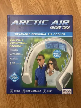 Arctic Air 735541224249 New In Box Freedom Personal Cooler - Portable 3-speed Neck Fan
