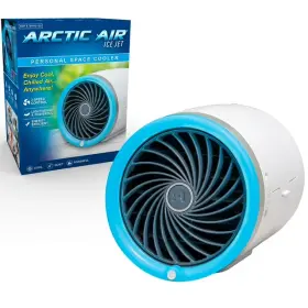Arctic Air 735541277245 Ice Jet 3 Speed Portable Cooler With Led Lightweight And Compact
