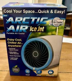 Aaijet-mc4 Arctic Air Ice Jet Cooler 3 Speed Portable