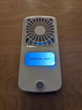 Aapkt-mc12 Arctic Air Aapkt-mc12/6 Portable Fan Pocket Chill Handheld Mini Rechargeable Personal #2