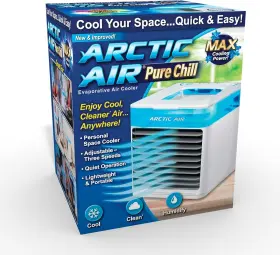 Aauv-mc4 Arctic Air Pure Chill Evaporative Cooler By Ontel Portable For Bedroom And Office