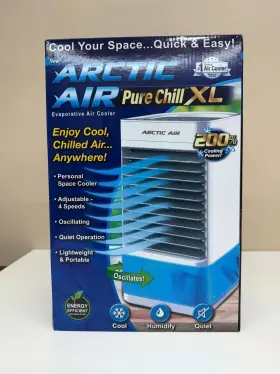 Aaxlmc2 Arctic Air Portable Cooler Fan - Artic Chill Zone Xl Evaporative Usb