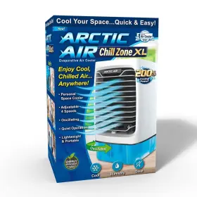 Aaxln-mc2 Arctic Air Chill Zone Xl Portable Cooler Hydro Technology 4 Fan Speeds Quiet