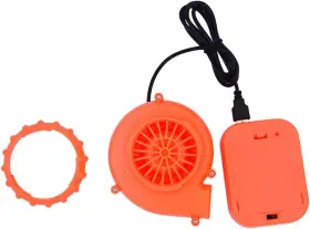 Arokibui 711181219258 Usb Mini Upgrade Inflatable Costume Fan Replacement Blow Up Blower Potable Fans