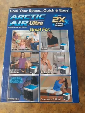 18009 Artic Air Ultra Opened Box - Evaporator Portable Cooler 2x Cooling #3