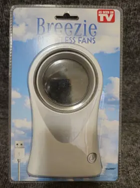 30087501 As Seen On Tv Breezie Bladeless Fan