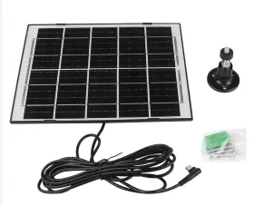 01162 Asfrost 6v Waterproof Solar Panel 7w For Chicken Coop Door With New Cold-proo