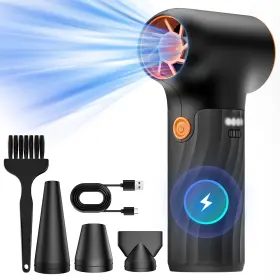 360000rpm Audeeto Autcfj-03 Mini Electric Air Duster Powerful Blower Turbo With High Speed Fan