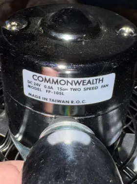 Automann 889626286995 Heavy Duty Dash Fan Autamann 6 Inch 24v Hd #3