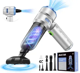 Ec63947-x55502 Auxtur Handheld Cordless Car Vacuum 3 In 1 15000pa Mini Cleaner 120w High Power Brus