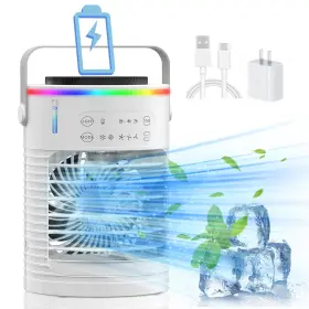 Cf-516p Azoiito Battery Powered Portable Air Conditioner 6000mah Rechargeable Small Condi