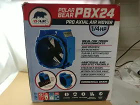 Ba-pb-x24-bl B-air Pb-x24-bl 1/4hp Pro Axial Mover / High Velocity Fan In Blue Pbx24