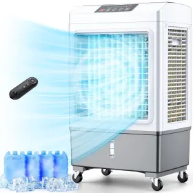 Balko 703052255816 Windowless Air Conditioner 35-inch Swamp Cooler With 2 Mo