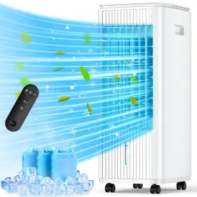 Balko 703052260551 Evaporative Air Cooler 3-in-1 Swamp 2 Modes And 3 Speeds 25-inch Wi