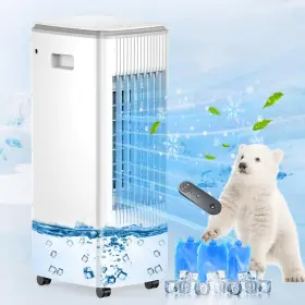 Bebegine 653998519797 Portable Air Conditioner Evaporative Cooler Ac Unit Swamp Cooling Fa