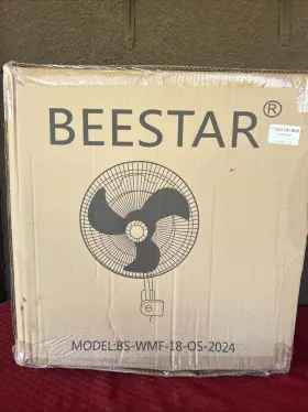 Wmf18-0s Beestar 18 Inch High Velocity Wall Mount Fan Oscillating Industrial With