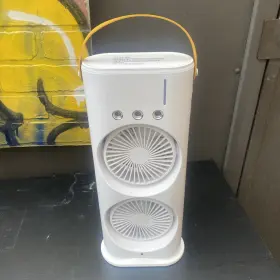 871139 Bell Howell And Rechargeable Aqua Breeze Misting Fan