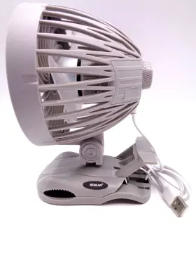 Zls-f06d Beskar 6 Inch Clip On Fan 3 Speeds Small With Strong Airflow - And Desk #3