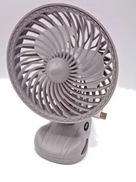 Zls-f06d Beskar 6 Inch Clip On Fan 3 Speeds Small With Strong Airflow - And Desk