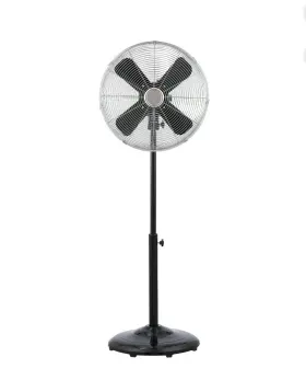 Bhso36163273011 Better Homes & Gardens And Garden 16-in Retro 3-speed Pedestal Metal Stand Fan Black
