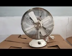 Sfdr0-200apt Better Homes & Gardens And Retro 8 Inch 3-speed Metal White Oscillating New Tabletop Fan