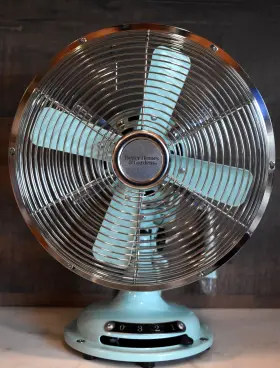 Sfdro-300bpt Better Homes & Gardens And Retro Metal Table Fan Mint Green