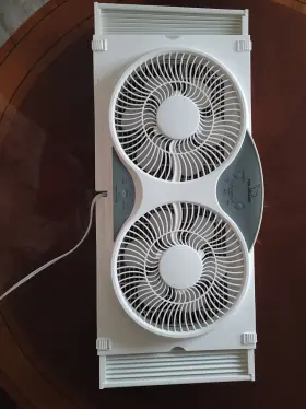 Beyond Breeze 797427928894 Proaira 9 Inch Reversible 3-speed Twin Window Fan #2