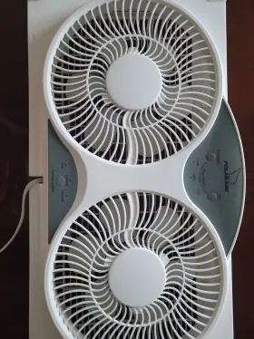 Beyond Breeze 797427928894 Proaira 9 Inch Reversible 3-speed Twin Window Fan