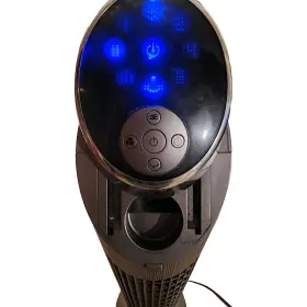 Btr90 Bionaire 3-speed Oscillating Tower Fan Tested And Working No Remote #3