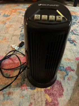 Bt014-u Bionqaire Mini Oscillating Personal Tower Fan