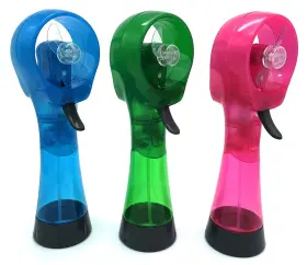Bjpey 795749025734 Water Misting Fans Portable Personal Handheld Spray Fan Cooling Outdoor Coole