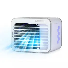 Black Decker 445009764714 Desktop Air Cooler Personal Portable Fan With 3-speeds Evaporative