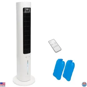B0dxq26731 Black & Decker Portable Evaporative Air Cooler 39 Inch Oscillating Fan 3l Tank 12h Timer Ice Packs