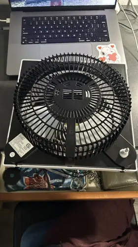 Bfb09w Black Decker Mini Box Fan Motor Tabletop Quiet 9 Inch Desk Fans M #2