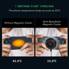 Black Shark 971409206994 Phone Cooler Magnetic For Magsafe Iphone 12 13 14 15 Series Cell Pho #2