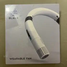 30338 Blaux Portable Wearable Neck Fan Rechargeable 3-speed New Sealed Box