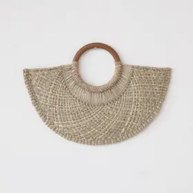 Bloomingville 191009668299 Breezy Seagrass Fan Wall Art Natural #3
