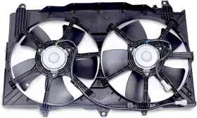 Bx00400016-1 Boxi Dual Radiator A/c Condenser Cooling Fan Motor Assembly For Nissan 350z 2