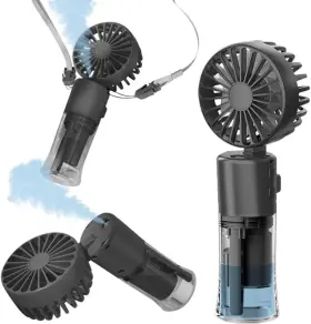 Branded 313046221231 Handheld Misting Fan Multi-purpose For Portable Mini Mister Neck 1500mah