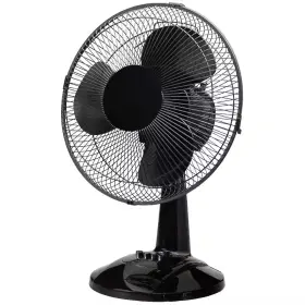 Ft30-8mba Branded Portable Desk Fan Small Cooling Table Personal Office Home Black 3-speed 12 In