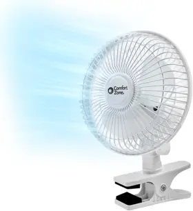 Jen1448 Branded Comfort Zone Portable Clip On Fan With Fully Adjustable Tilt Electric