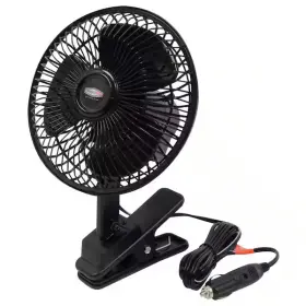 Rp-1137 Branded 12-volt Quick Clip Multi-mount Oscillating Fan