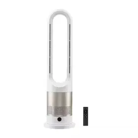Wytslnzl26in7f0s6v1-250401 Branded 26 Bladeless Tower Fan Heating Cooling Remote Control Oscillating 8 Speed