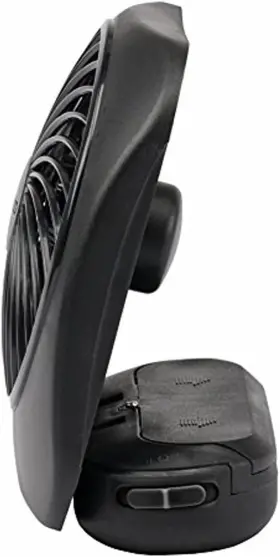 Fd0500400o006amb Branded01 Treva 5 Inch Battery Powered Fan Portable Desk 2 Cooling Speeds With Compact #3