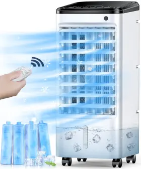 Breezewell 720721653629 Evaporative Air Cooler Balko 3-in-1 Windowless - White
