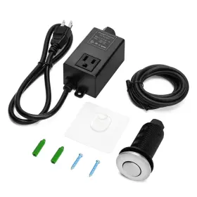 Lf40-clbn Briidea Garbage Disposal Air Switch Kit For Sinktop Waste With Stainless Ste