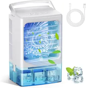 Britezen 445010626681 Portable Air Conditioners 3 Wind Speed With Icy Mist Mode Ac Unit 900