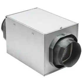 Fin-180b-hw Broan Fresh In Basic 180 Cfm 0.65 Sone In-line Mounted Supply Fan
