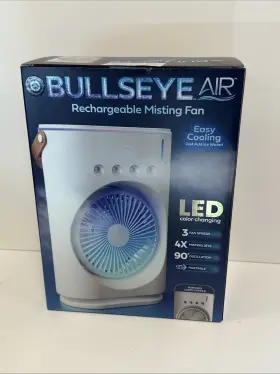 P19014220 Bullseye Air 080313066702 Rechargeable Misting Fan