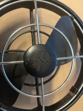 7012cabbx Caframo Sirocco Ii Elite Fan Black 12 Or 24 Volt Dc. Used Good Cond #3